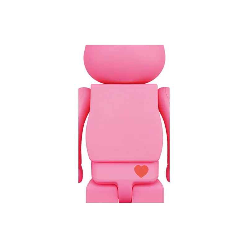 Bearbrick X Care Bears Secret Bear Pink-3