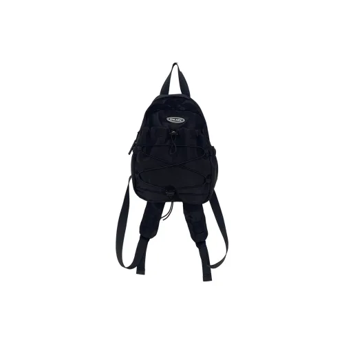 S.REPHEN Nylon Backpack Women's Black/Khaki/Green Purple Plaid