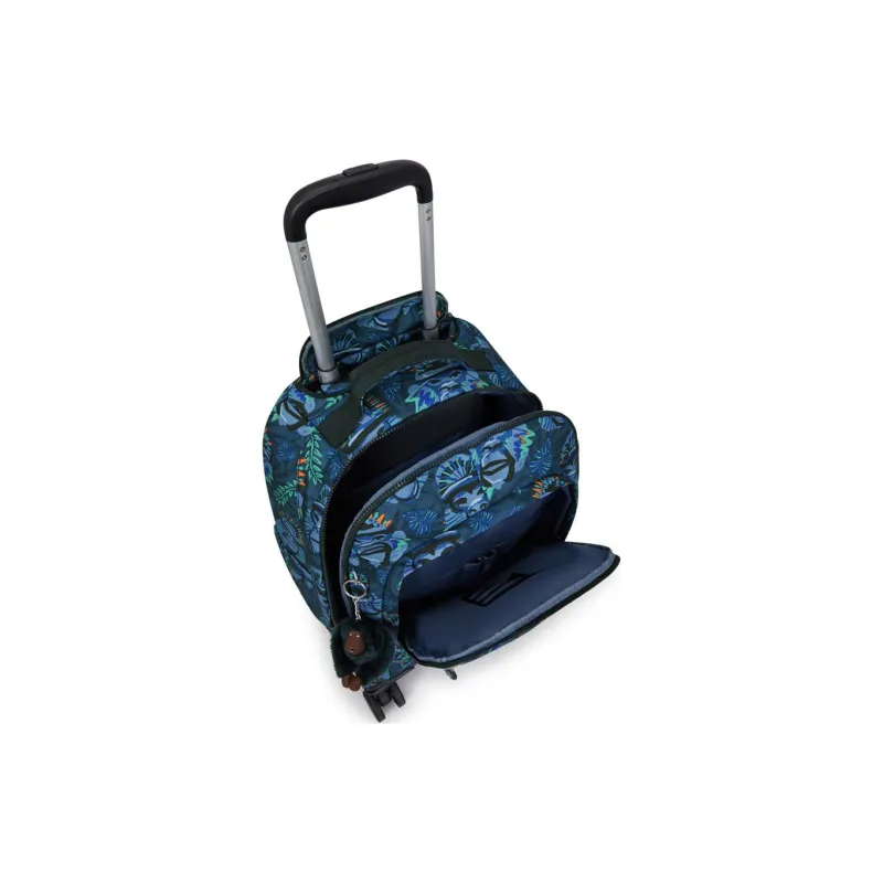 Kipling Polyester Backpack Large Size Men's Blue Black-3