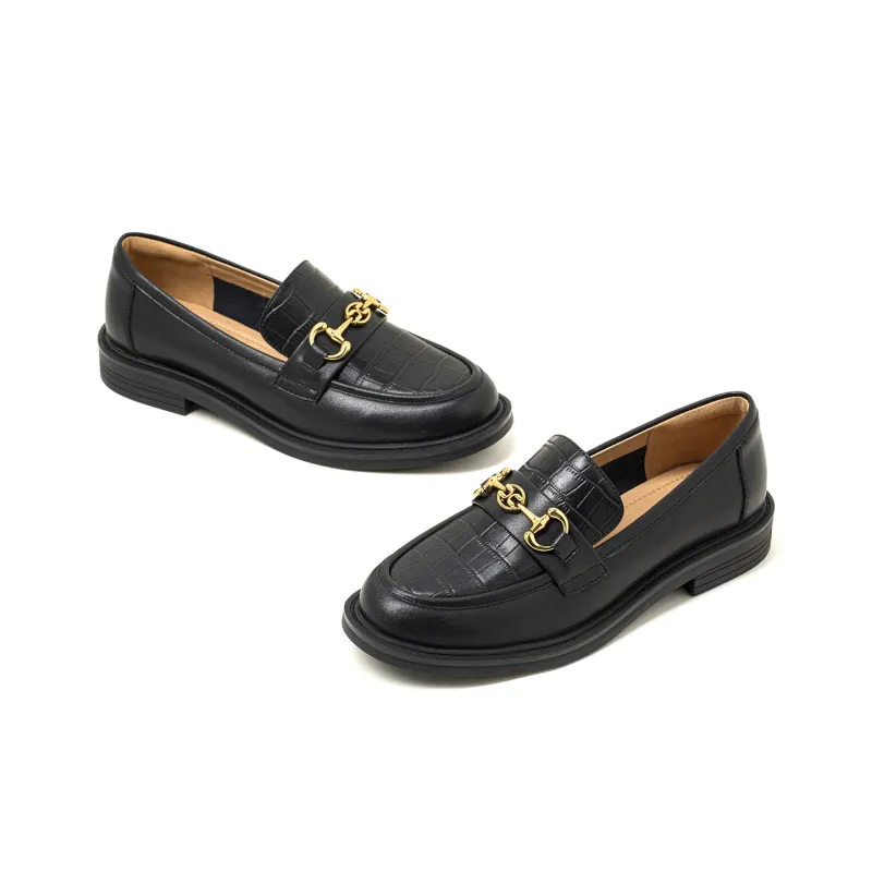 COMELY Loafers 2.5cm Women's Black-20