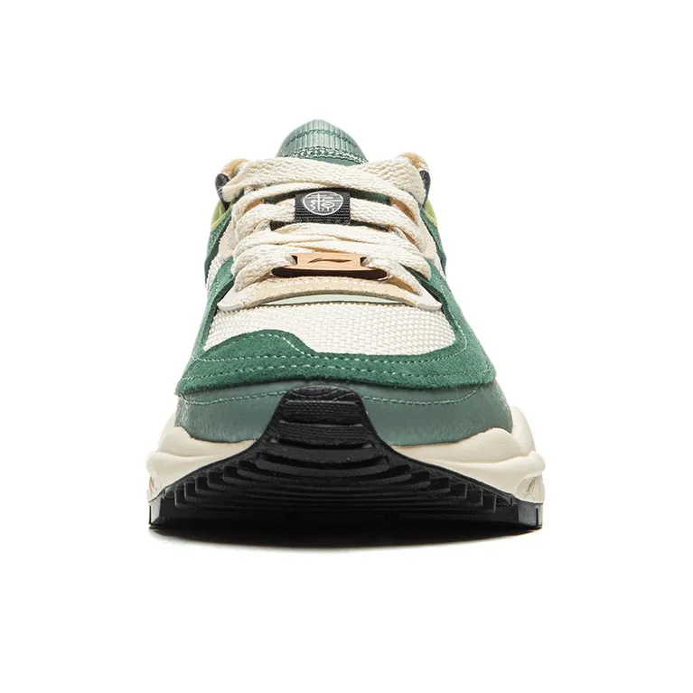 LiNing CF Tracing Origin V4 Low Top Casual Shoes Women's Green-4