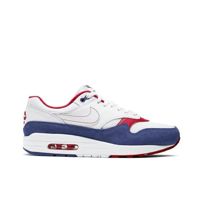 Nike Air Max 1 White Red Blue-1