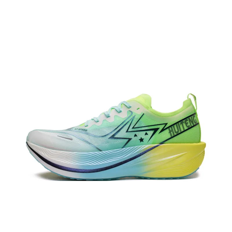 HUITENG Cushioning Anti-Slip And Wear-Resistant Coverage Mid-Top Running Shoes Unisex Blue Phoenix Spreads Wings-0