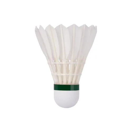 FLEX PRO FB-666 Goose Feather Shuttlecock 6 Pack Goose Feather Match Ball Shuttlecocks
