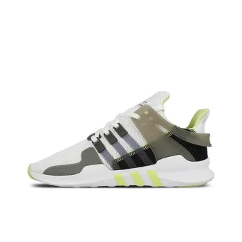 Adidas EQT Support ADV Non slip Lightweight Low Top Running Shoes Women's Gray Yellow