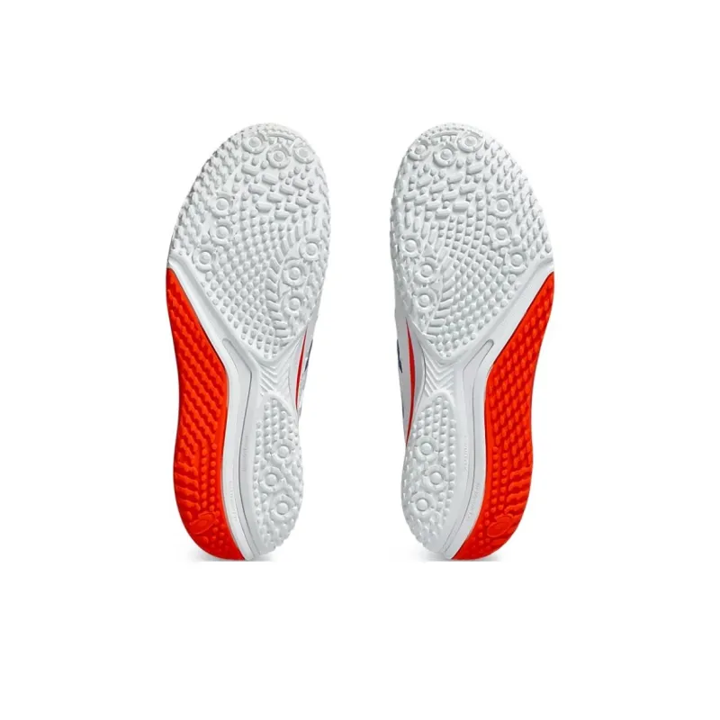Asics Gel Resolution 9 Anti Slip Wear Resistant Low Top Tennis Shoes Men's White-5