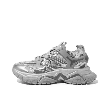 SK.TRIP Cushioning Anti-Slip Wear-Resistant Breathable Lightweight Height Increasing Low-Top Chunky Sneakers Unisex