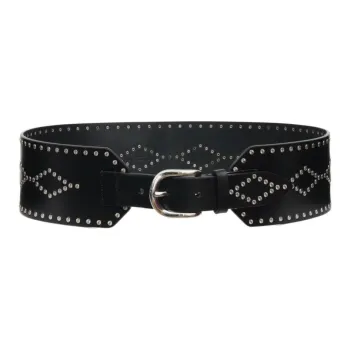 ISABEL MARANT Lucie Studded Leather Belt
