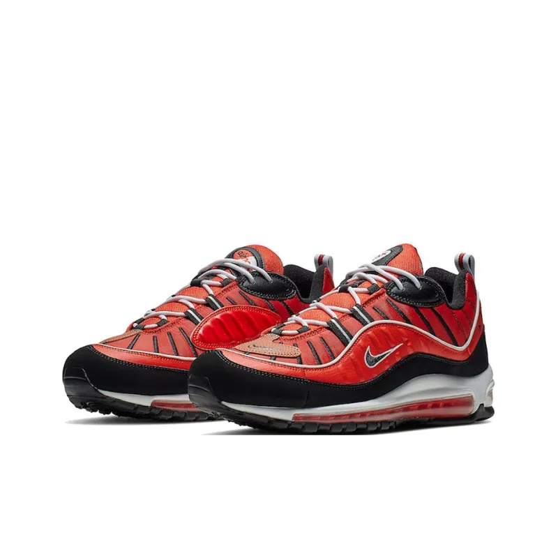 Nike Air Max 98 Habanero Red Black-2