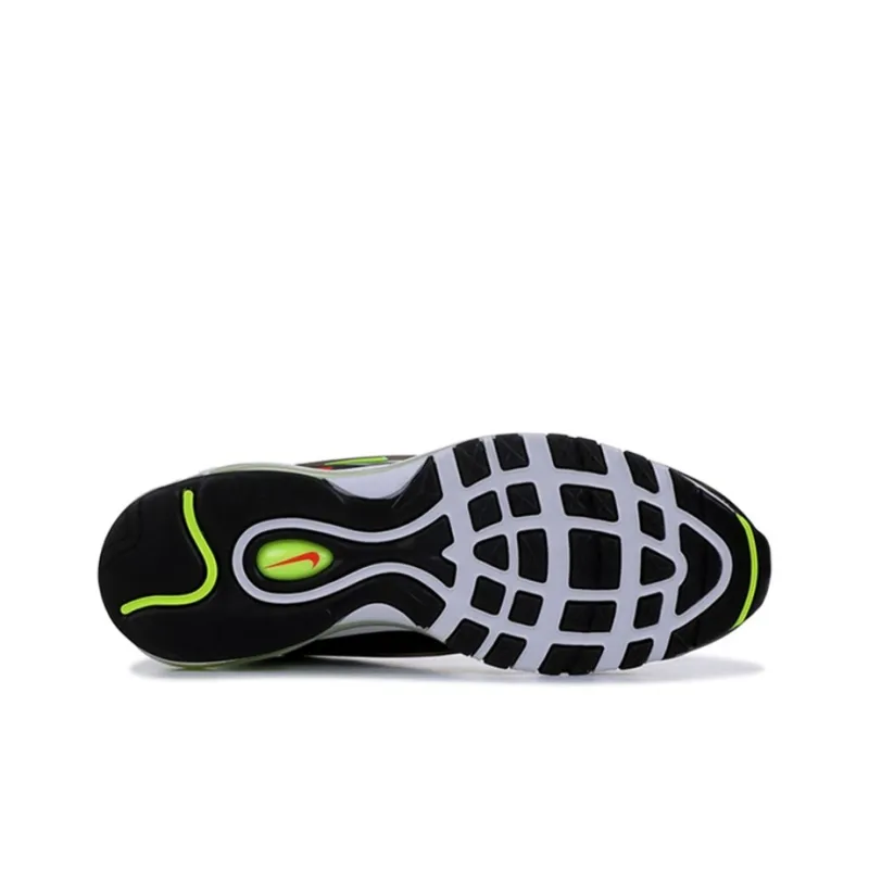 Nike Air Max Deluxe Black Volt Habanero Red-5
