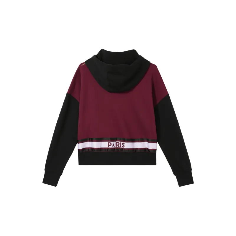 Jordan Paris Saint Germain Sweatshirt Women's Bordeaux Burgundy-1