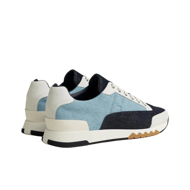 HERMES Trail Low Top Casual Shoes Men's Blue-2