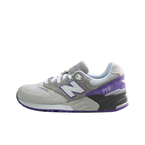 New Balance NB 999 Running Shoes Unisex Low-Top Gray/Purple