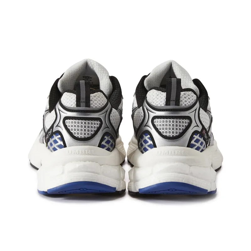 Umbro Anti-Slip Wear-Resistant Low-Top Casual Shoes Unisex Silver White-3