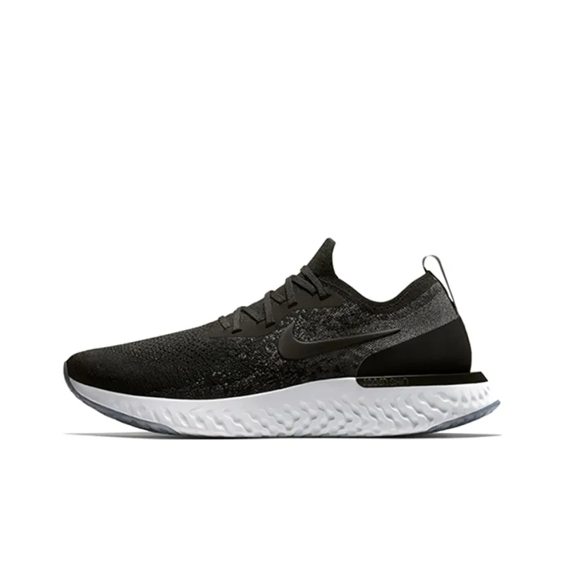 Nike Epic React Flyknit Black Dark Grey-0