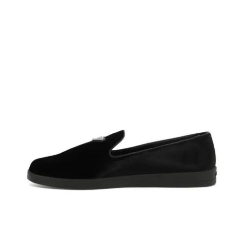 PRADA Loafers Men Black