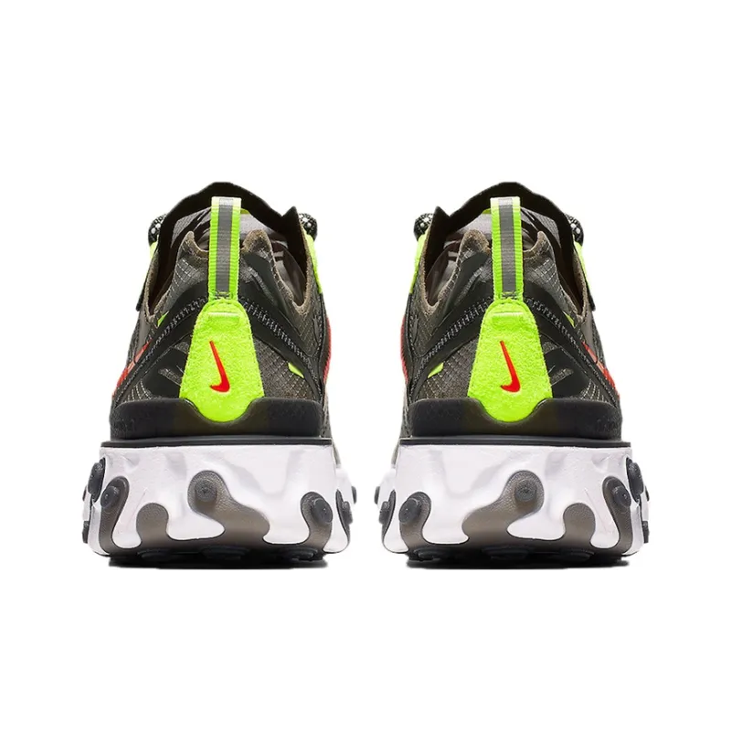 Nike React Element 87 Medium Olive Bright Crimson-3