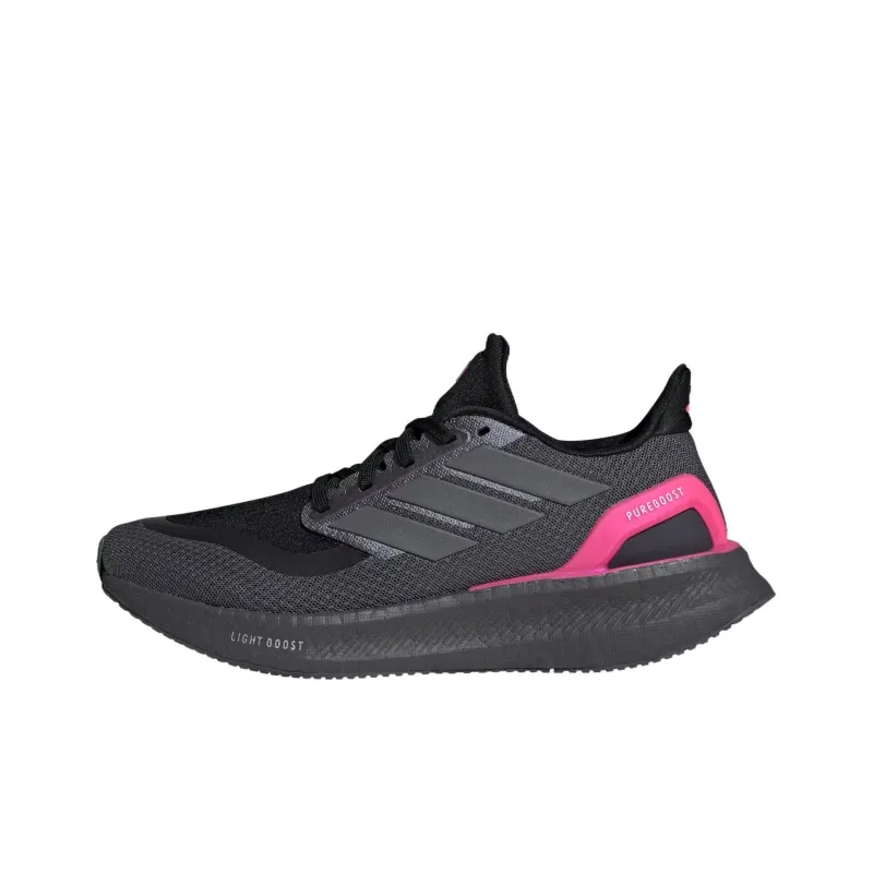 Adidas Pureboost 5 Grey Iron Metallic Lucid Pink Women's-0