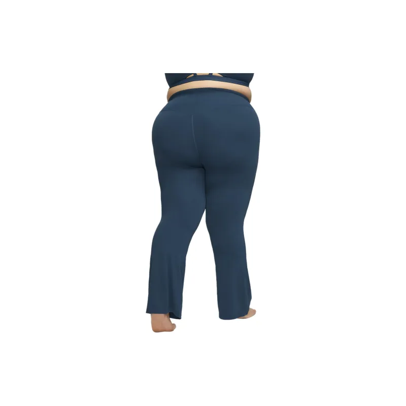 Nike Zenvy Women's High-Waisted Flared Leggings Plus Size-1