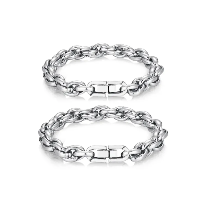 MISS TOOYA Titanium Steel Bracelets Unisex-2