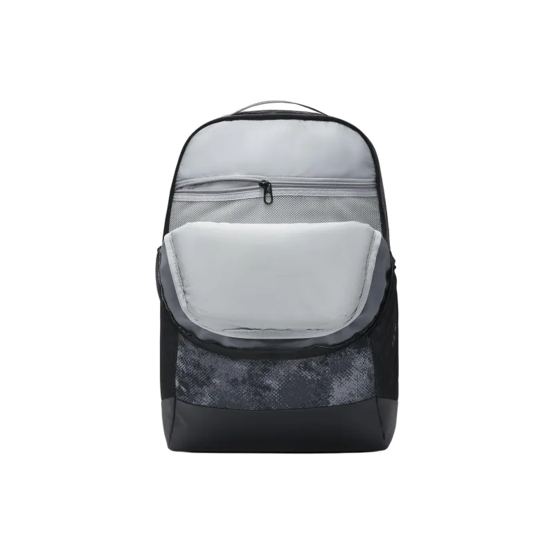 Nike Recycled Polyester Backpack Medium Size Men's Iron Gray & Black-3