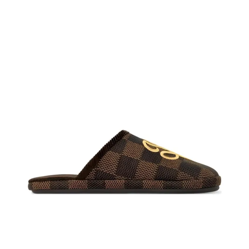 LOUIS VUITTON Lv Palace Slipper Damier Pop Ebene-1