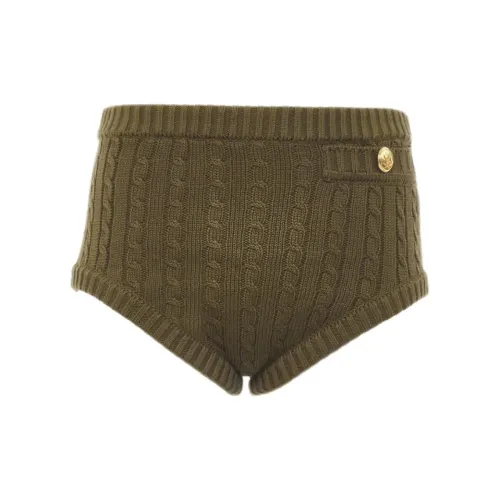 Chloé Casual Shorts Women's Olive Green