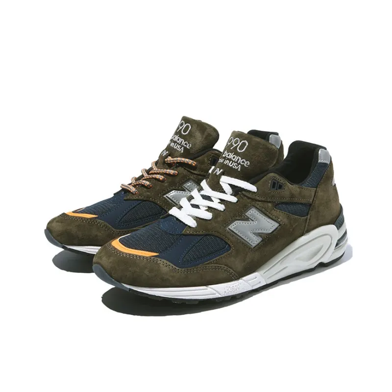 New Balance 990v2 Madness Olive-2