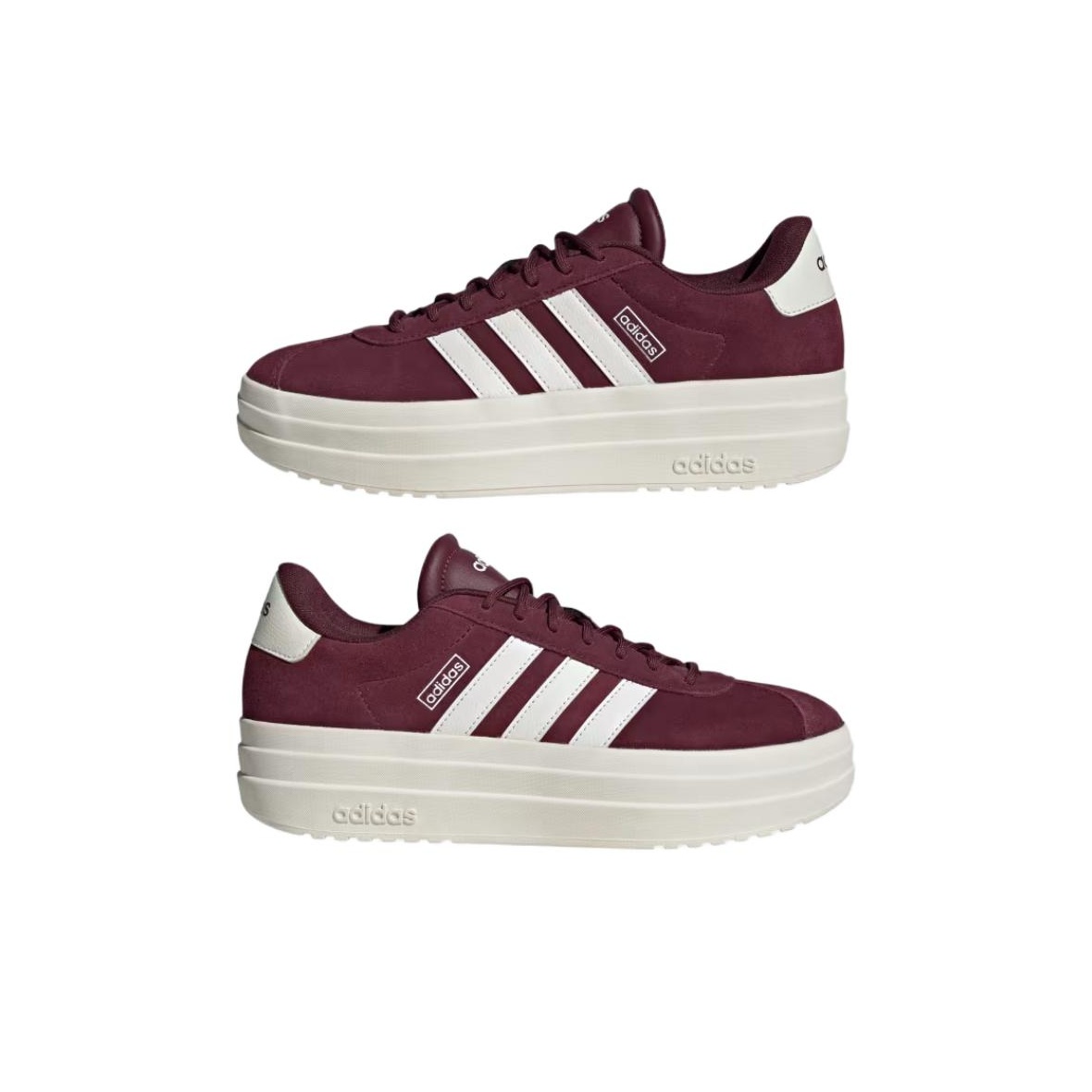 maroon adidas for women