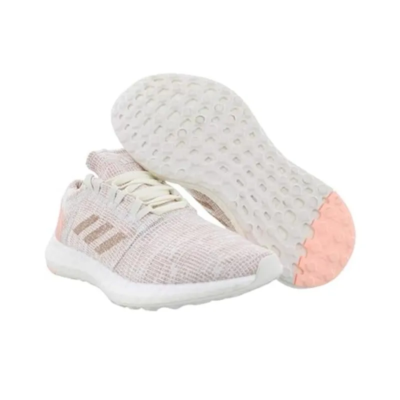 Adidas Pureboost Go Running White Ash Pearl Youth Women's-4