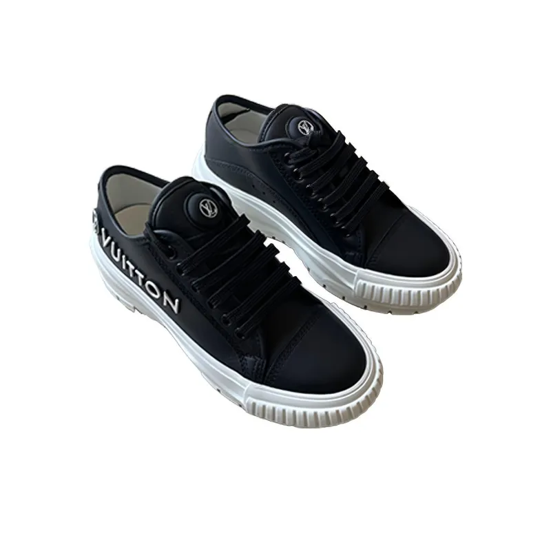 LOUIS VUITTON Squad Trainers 'Black' Women's-2