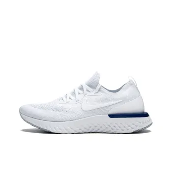 Nike Epic React Flyknit White Racer Blue Women's