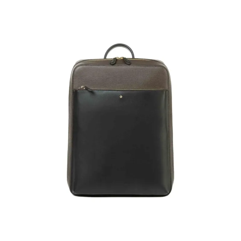 SAMSONITE PU Backpack Unisex Brown-0