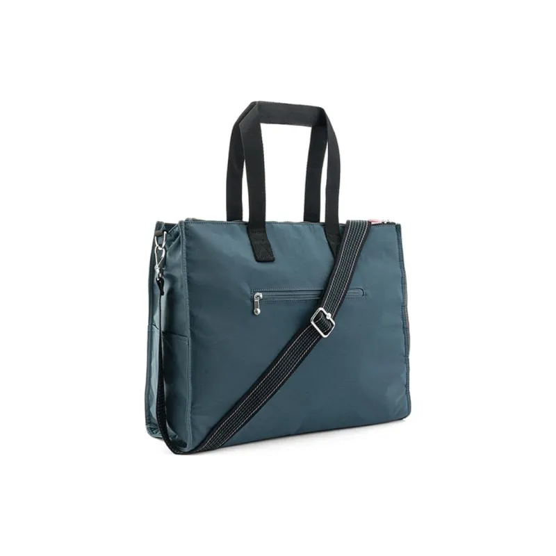 Kipling Polyamide Tote Bag, Shopping Bag, Handbag Large Size Unisex Blue-2