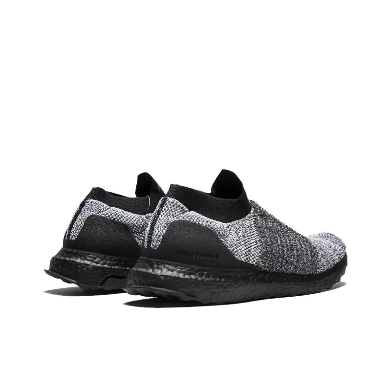 Adidas Ultra Boost Laceless Mid Black Oreo-3