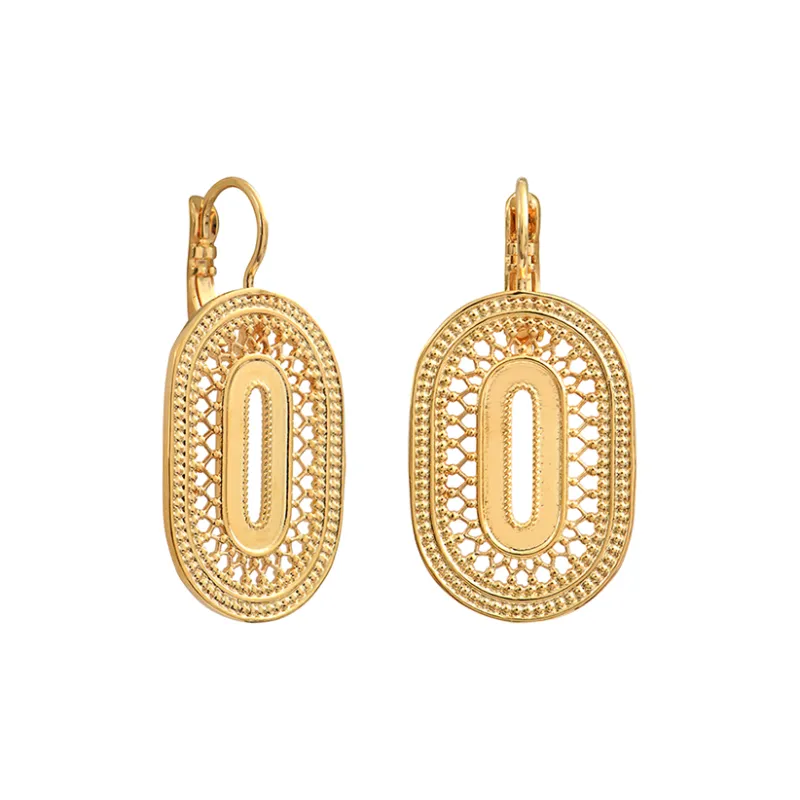 SATELLITE Gold Plated Earrings Women's-1