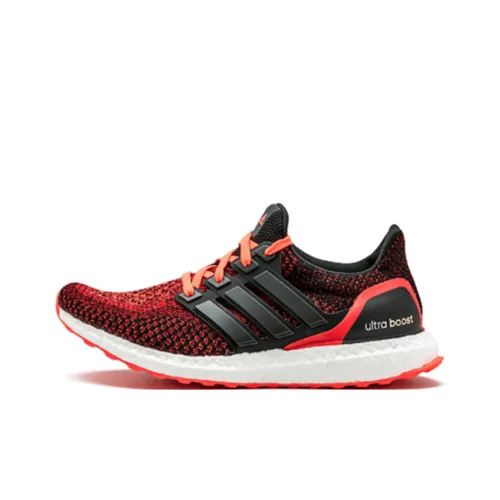 Adidas Ultra Boost 2.0 Core Black Solar Red