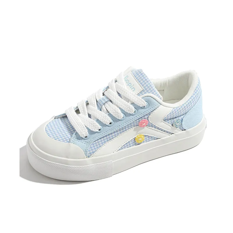 TUOPIN Slip Resistant, Abrasion Resistant, Lightweight Low Top Casual Shoes Unisex Sea Salt Milk Blue-7