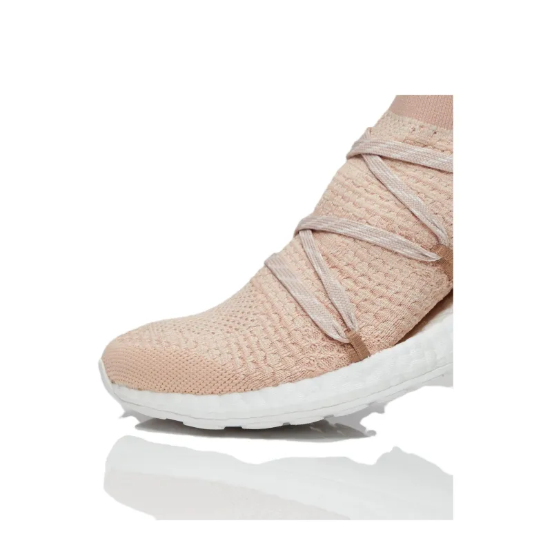 Adidas Slip Resistant Low Top Marathon Running Shoes Women's Nude Pink-1