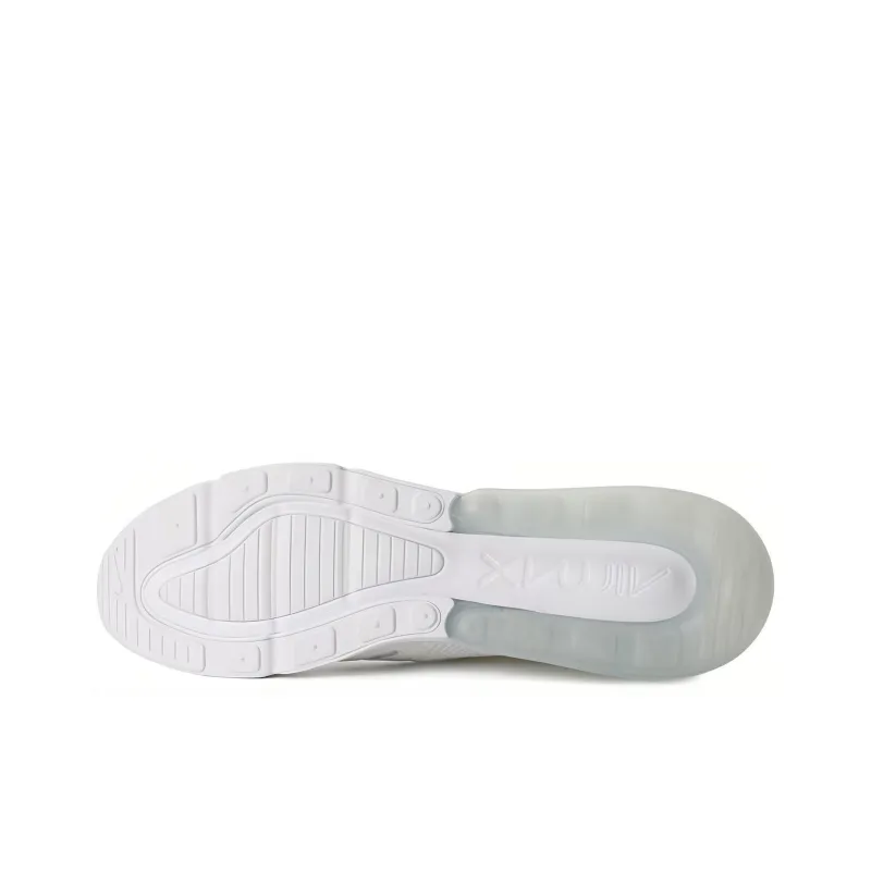 Nike Air Max 270 Flyknit Triple White-4
