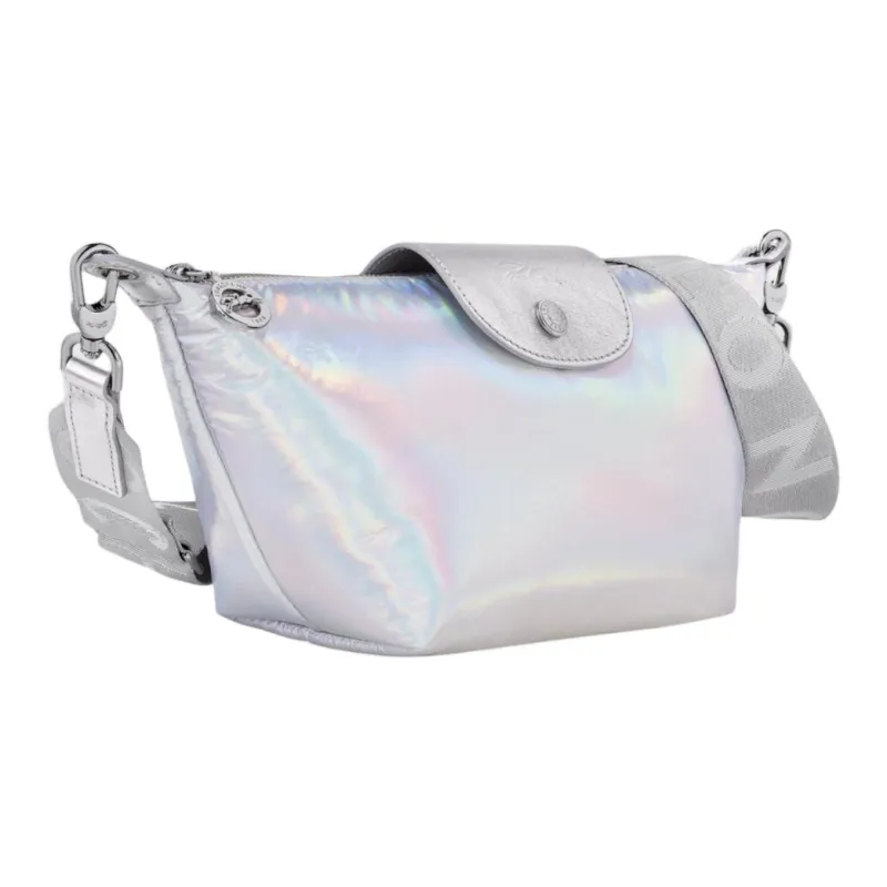 LONGCHAMP Le Pliage Collection Crossbody Bags Silver-2