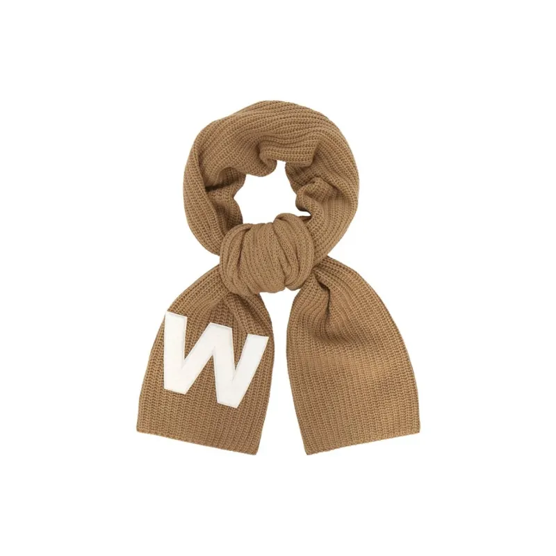 MaxMara Knit Scarves Women's Beige-3