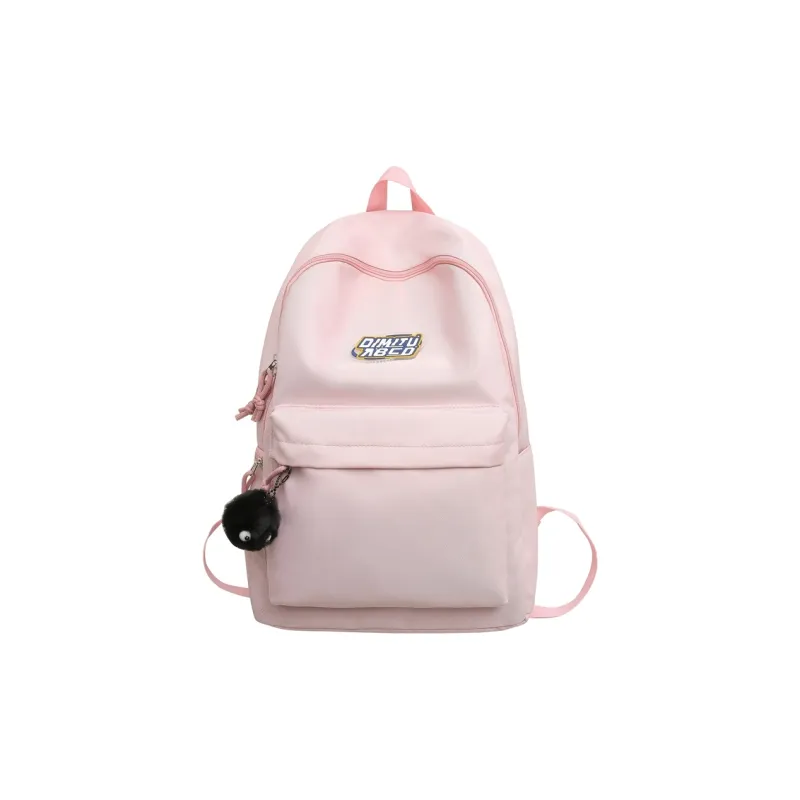 KAKAXI Nylon Backpack Unisex Black/Blue/Green/Pink-5
