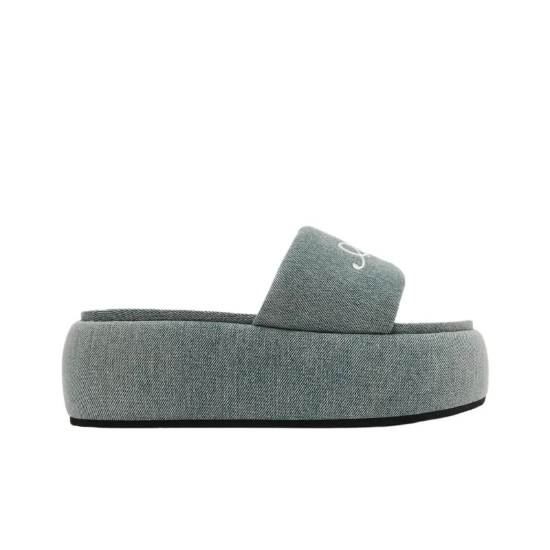 AMIRI Slide Slippers Women's Light Blue-1