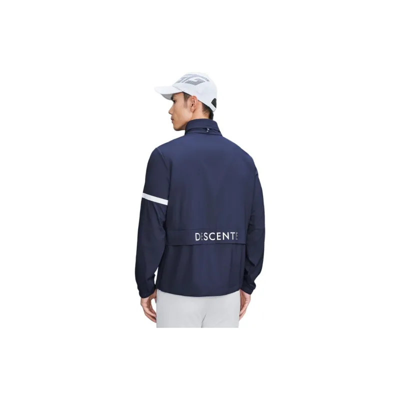 DESCENTE GOLFFIELD Collection Jackets Coats Men's Marine Blue-2