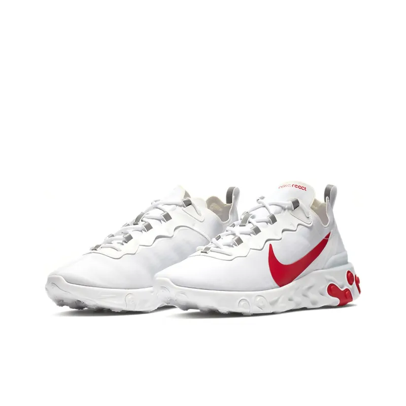 Nike React Element 55 White Red-2