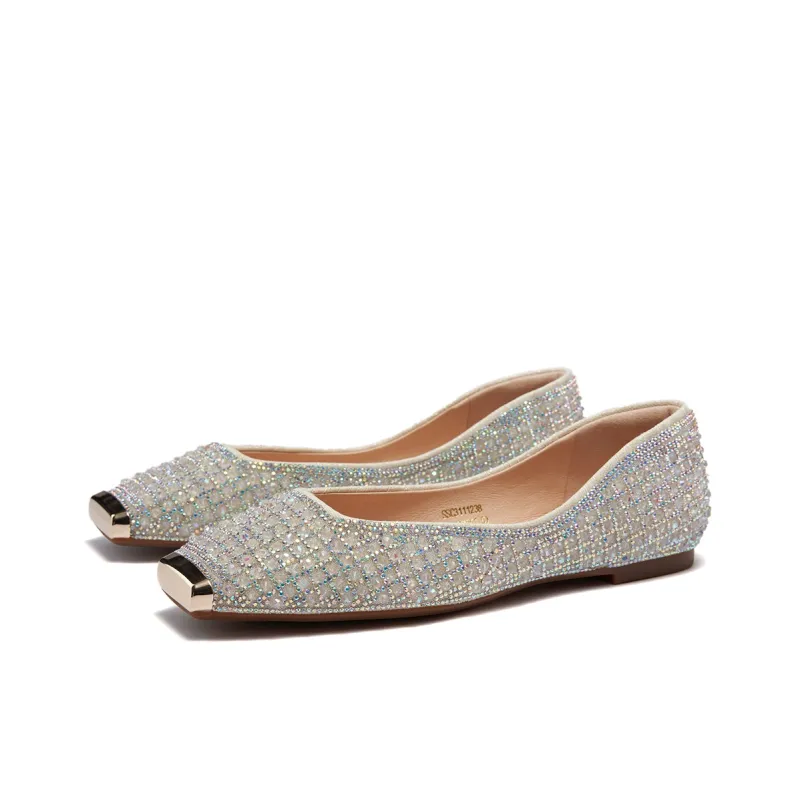 ST&SAT Crystal Love 2.0 Light Mouth Single Shoe 1CM Women's-2