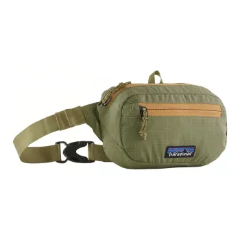 Patagonia Recycled Nylon Fanny Pack Mini Unisex Buckhorn Green