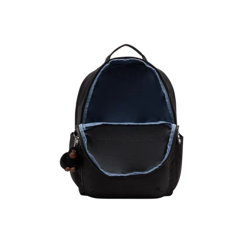 Kipling Polyamide Backpack Large Size Unisex Black-5