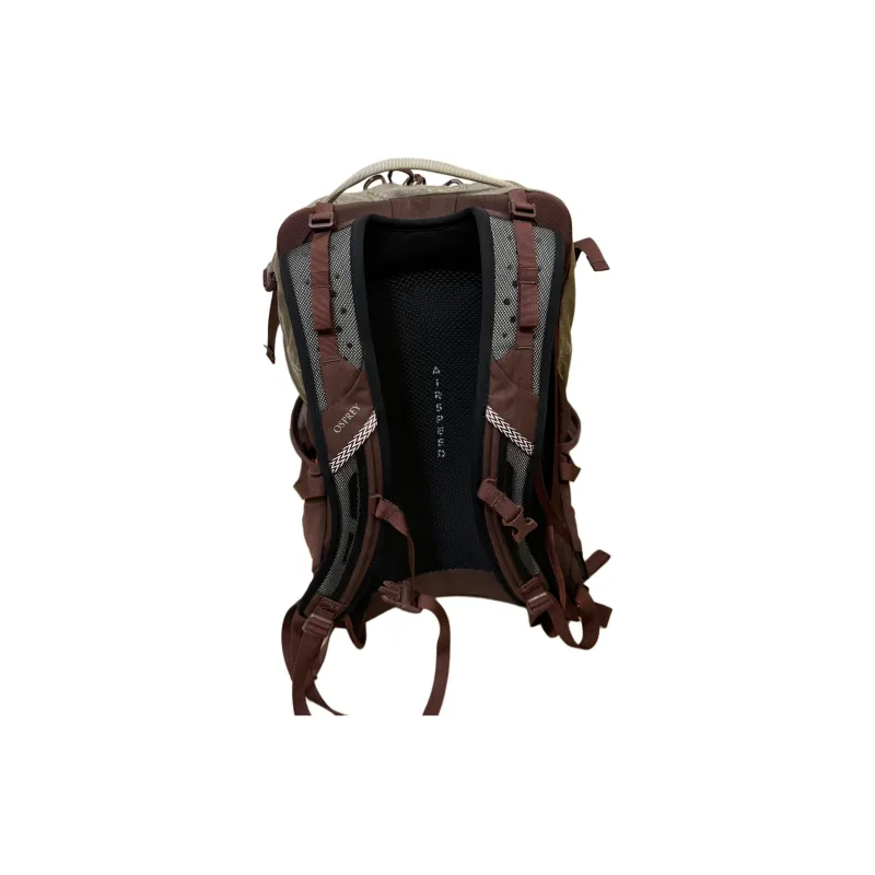 OSPREY Outdoor Mountaineering Bag Backpack Polyamide Brown Red & Sandy Brown Men's-2